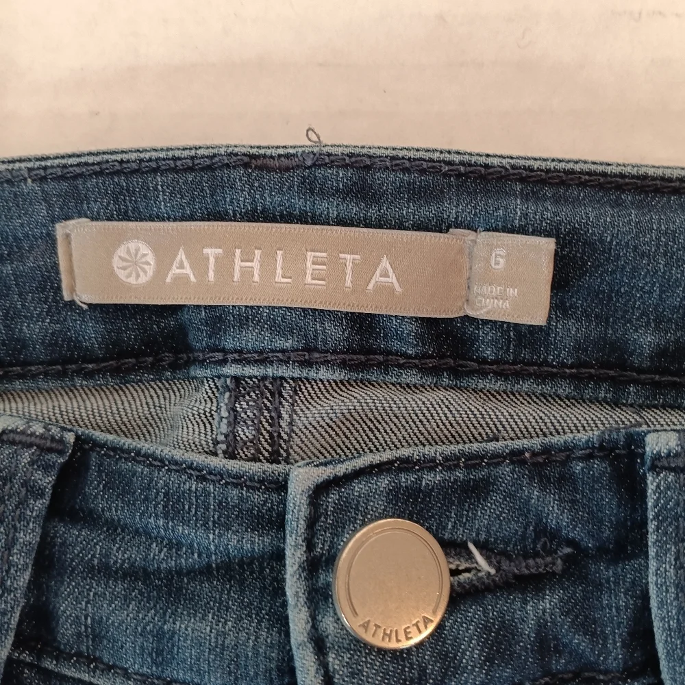 Athleta Jegging Jeans Women's Size‎ 6 Skinny Dark Wash Stretch Sculptek